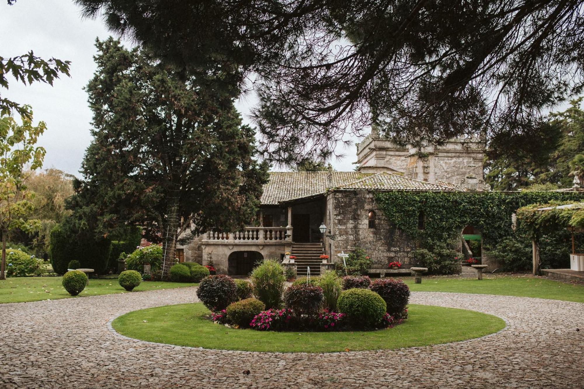 Gasthaus Pazo Da Touza Nigrán Exterior foto