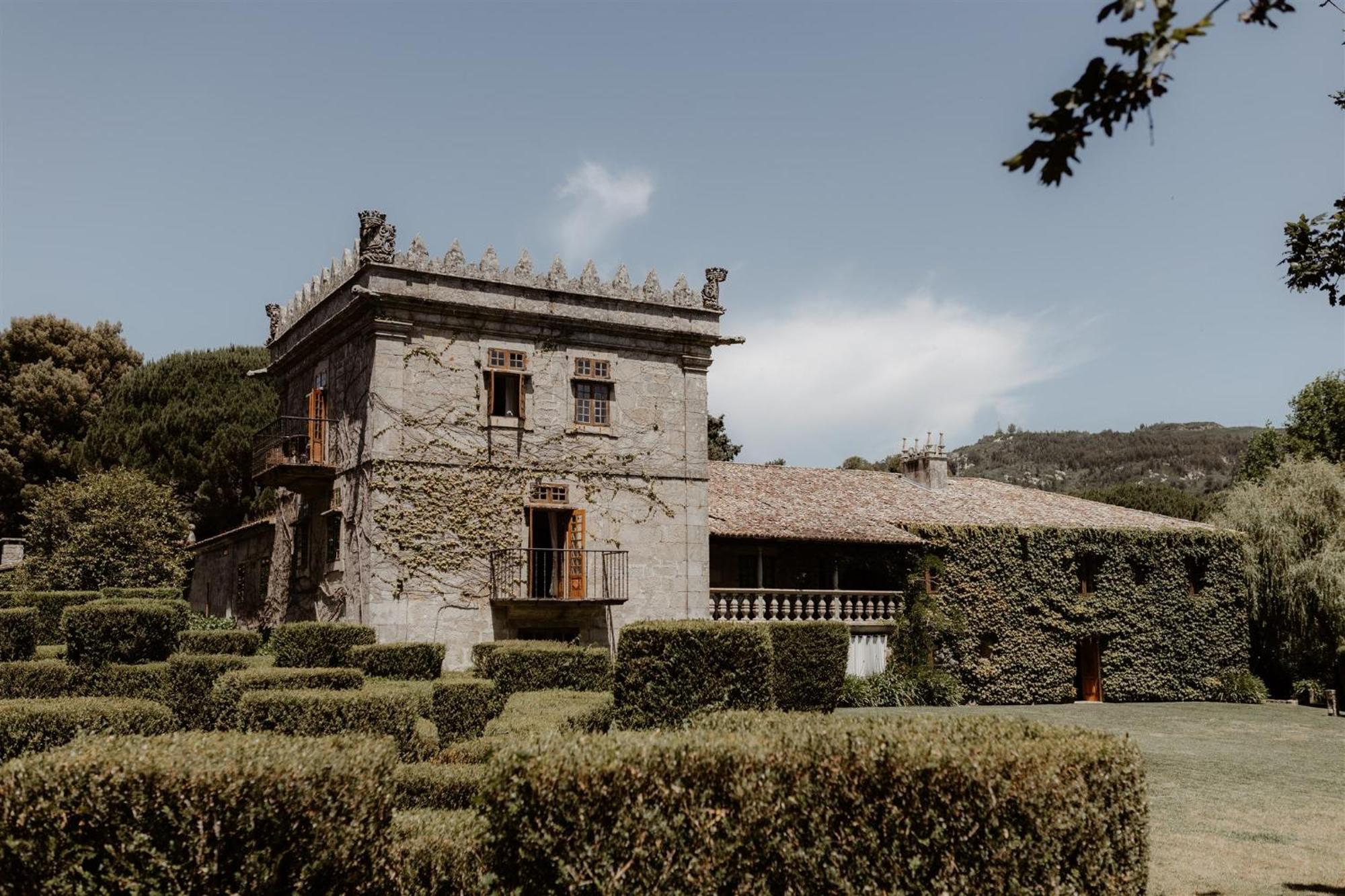 Gasthaus Pazo Da Touza Nigrán Exterior foto